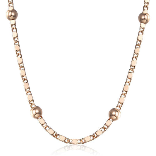 2mm Rose Gold Satellite Marina Chain Necklace 20/24inch