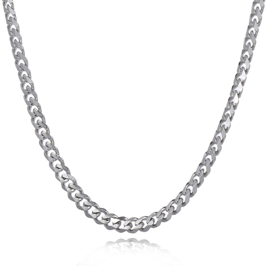 3mm Cuban Chain Necklace 16-30inch