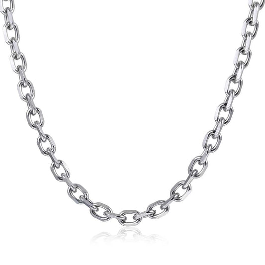 2.5mm Cable Chain Necklace 18-30inch
