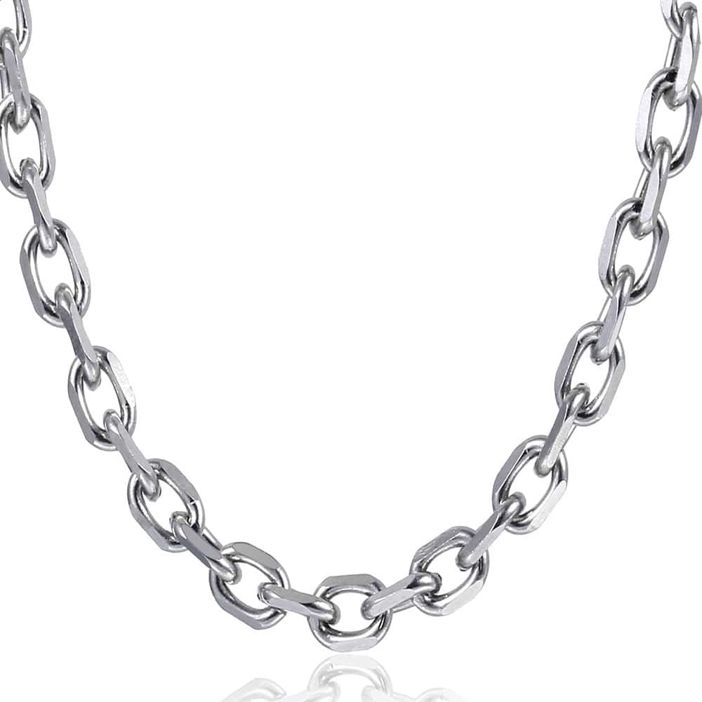 10mm Cable Chain Necklace 18-30inch