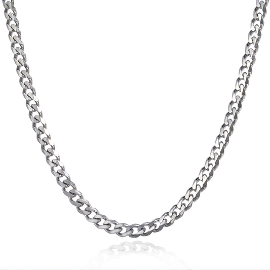5mm Cuban Chain Necklace 16-30inch